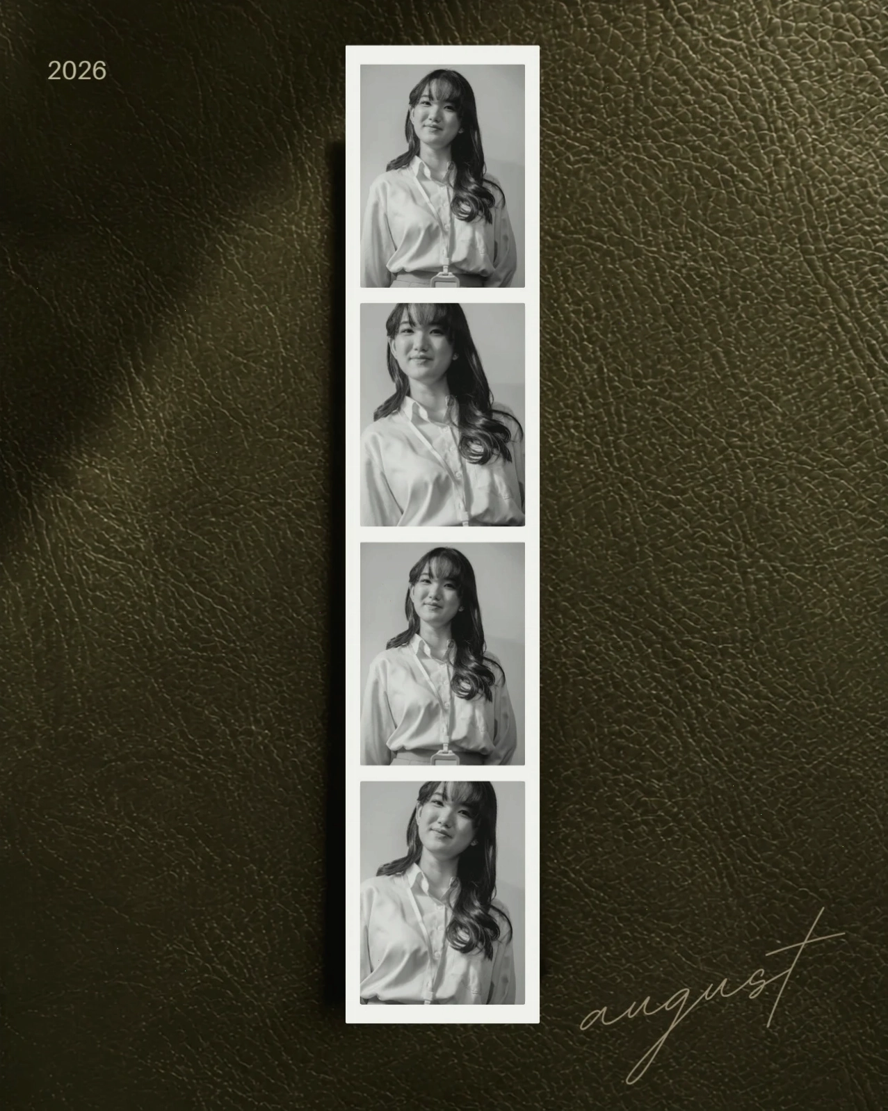Minimal Photo Booth Portrait Instagram Post