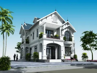 Gợi ý ảnh mẫu nhà mái thái hiện đại tiện nghi ở nông thôn