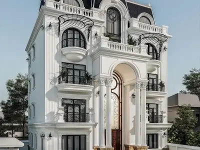 Mái Mansard lợp đá Slate đẹp mắt nâng tầm giá trị nhà bạn