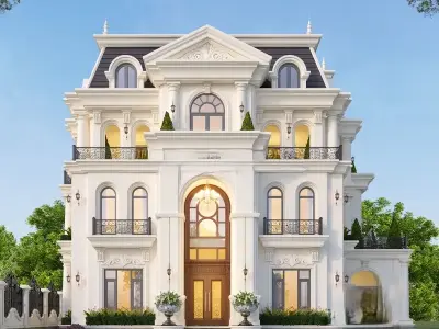 Nhà mái Mansard Châu Âu giải pháp nâng tầm không gian sống