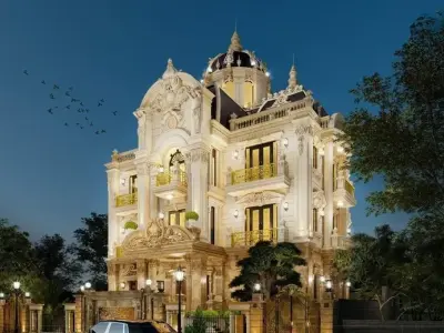 Nhà mái Mansard kiểu Pháp thể hiện đẳng cấp thượng lưu