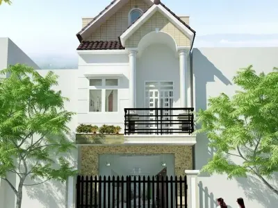 95+ mẫu nhà ống mái Thái hiện đại dẫn đầu xu hướng