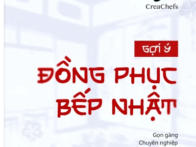 Áo bếp Nhật Bản - Vẻ đẹp tinh tế và chuyên nghiệp cho gian bếp 2026