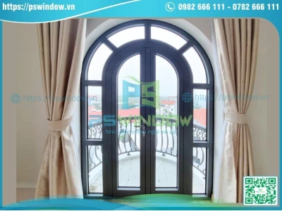 Cửa Nhôm Uốn Vòm Đẹp: Giải Pháp Kiến Trúc Độc Đáo và Sang Trọng