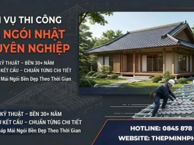 Hướng dẫn chi tiết cách chia mái nhật chuẩn kỹ thuật và thẩm mỹ