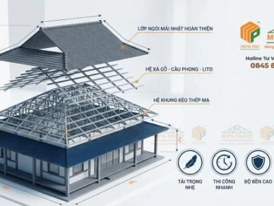 Kết cấu mái nhật chuẩn chuyên gia 2026 và giải pháp thi công