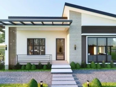 Khám phá 25+ Mẫu Nhà Cấp 4 Mái Lệch Đơn Giản Đẹp Ấn Tượng Xu Hướng 2026