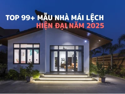 Khám Phá 30+ Mẫu Nhà Cấp 4 Mái Lệch Đẹp Đơn Giản Xu Hướng 2026