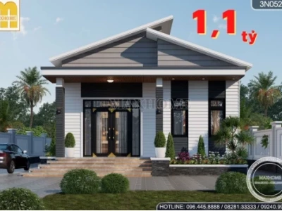 Khám phá Bản Vẽ Nhà Cấp 4 Mái Lệch Đẹp và Hiện Đại