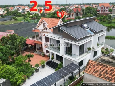 Khám phá nhà 2 tầng mái lệch hiện đại: Đẳng cấp và Độc đáo