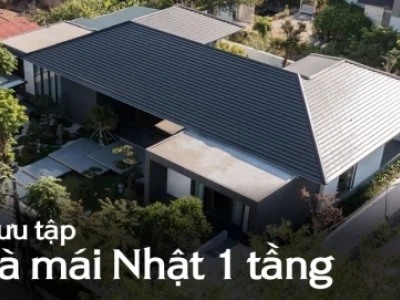 Khám phá vẻ đẹp tinh tế của nhà mái Nhật 1 tầng: Hơn 30+ mẫu thiết kế ấn tượng 2026