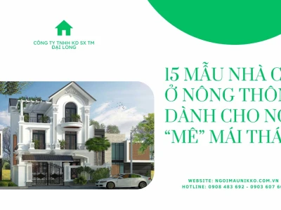 Mẫu Nhà Cấp 4 Nông Thôn Mái Nhật: Vẻ Đẹp Hiện Đại, Sang Trọng