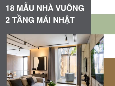 Mẫu Nhà Mái Nhật Hai Tầng: Kiệt Tác Kiến Trúc Hiện Đại 2026