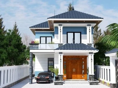 Mẫu Nhà Ống 2 Tầng Mái Nhật: Kiệt Tác Kiến Trúc Hiện Đại 2026