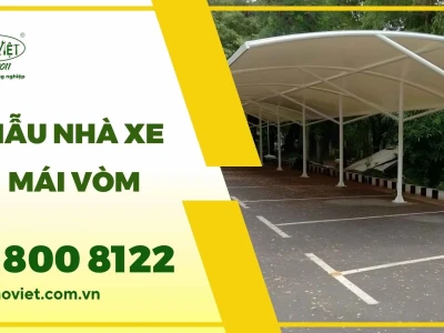 Mẫu Nhà Xe Mái Vòm: Giải Pháp Tối Ưu Cho Không Gian Hiện Đại 2026