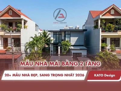 Nhà 2 Tầng Mái Bằng Đơn Giản: Mẫu Thiết Kế Hiện Đại, Tối Ưu Chi Phí 2026