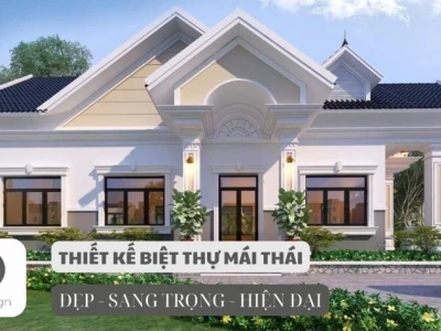 Nhà Biệt Thự Mái Thái: Nét Đẹp Truyền Thống Vượt Thời Gian