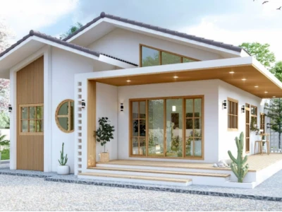 Nhà cấp 4 mái Nhật 500 triệu: Giải pháp tối ưu cho không gian sống hiện đại