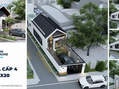 Nhà Cấp 4 Mái Thái 5x20: Mẫu Thiết Kế Đẹp, Hiện Đại và Tối Ưu Công Năng 2026