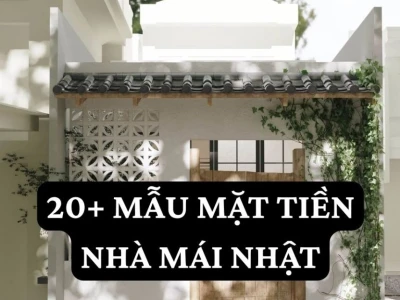 Nhà Mái Nhật 1 Tầng 2 Mặt Tiền: Kiến Trúc Hiện Đại và Sang Trọng